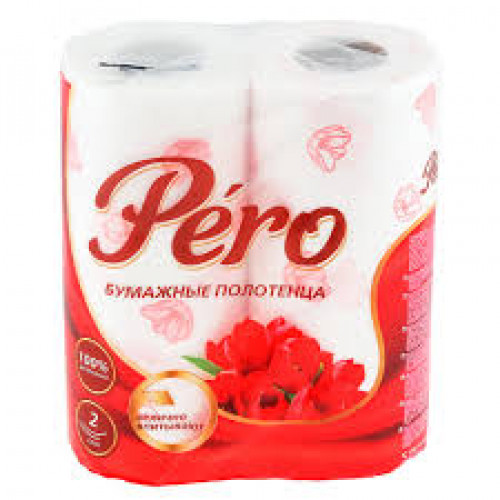 Полотенце бумажное "Pero Tulip" 2сл 2рул.